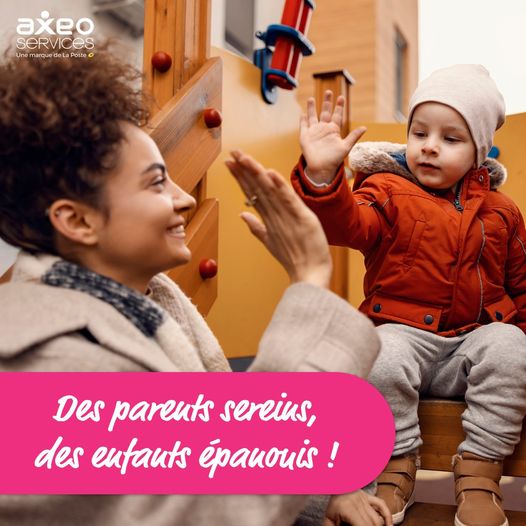 Une nounou attentive pour répondre aux besoins des enfants et des parents, c'est ça AXEO Services !